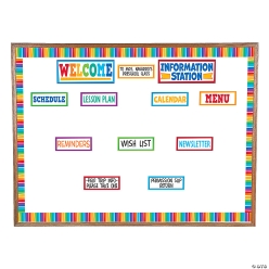Classroom Welcome Bulletin Board Set